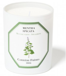 Menta Verde Vela Perfumada 185 gr Carrière Frères