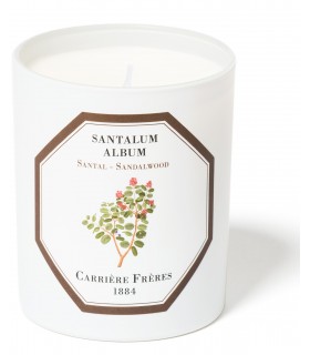 Sándalo Vela Perfumada 185 gr Carrière Frères